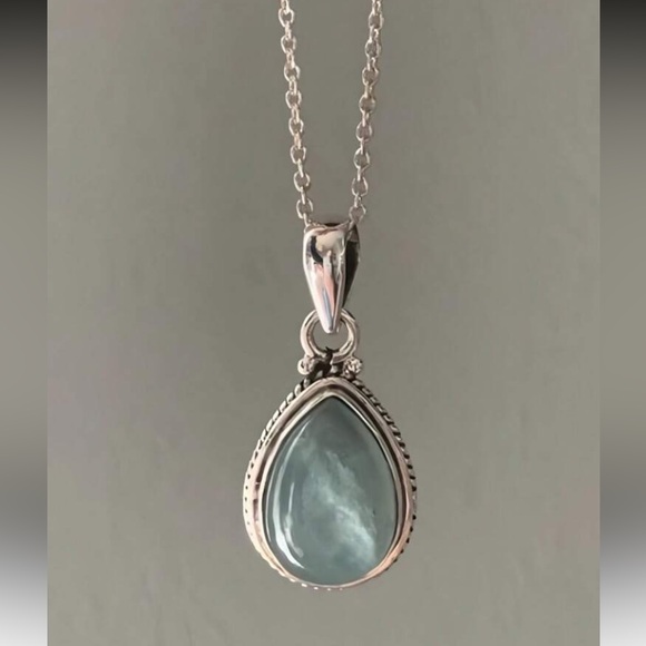 Boho stone Pendant Necklace A1294 - Picture 1 of 3